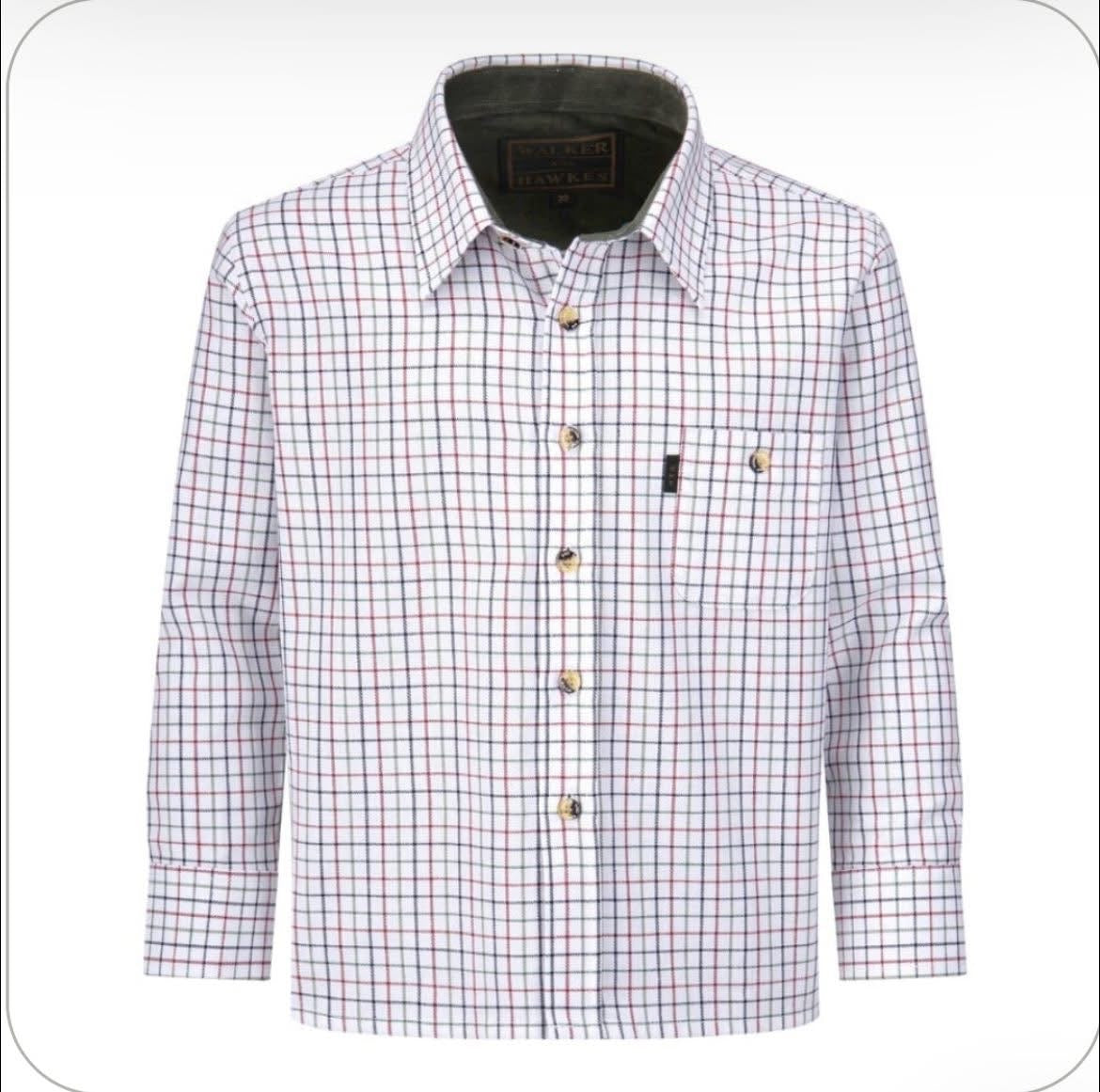 Children’s Cotton Mickleton Shirt (Blue)