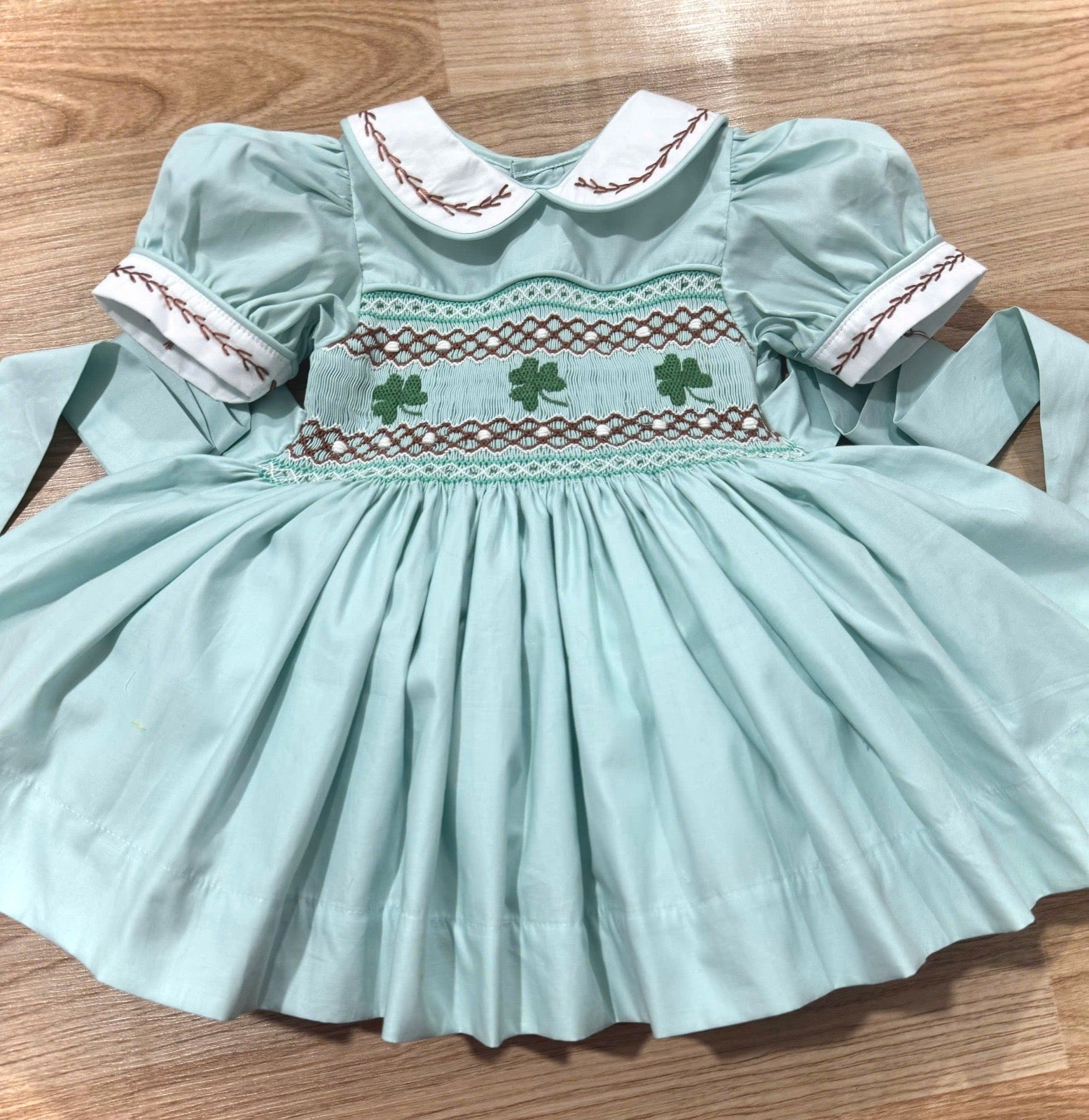 St Patrick’s Day Smock.