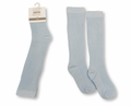 Blue Boys Ribbed Knee Socks.