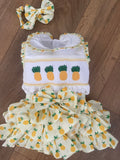 Yellow Pineapple “Pina Colada” two piece.