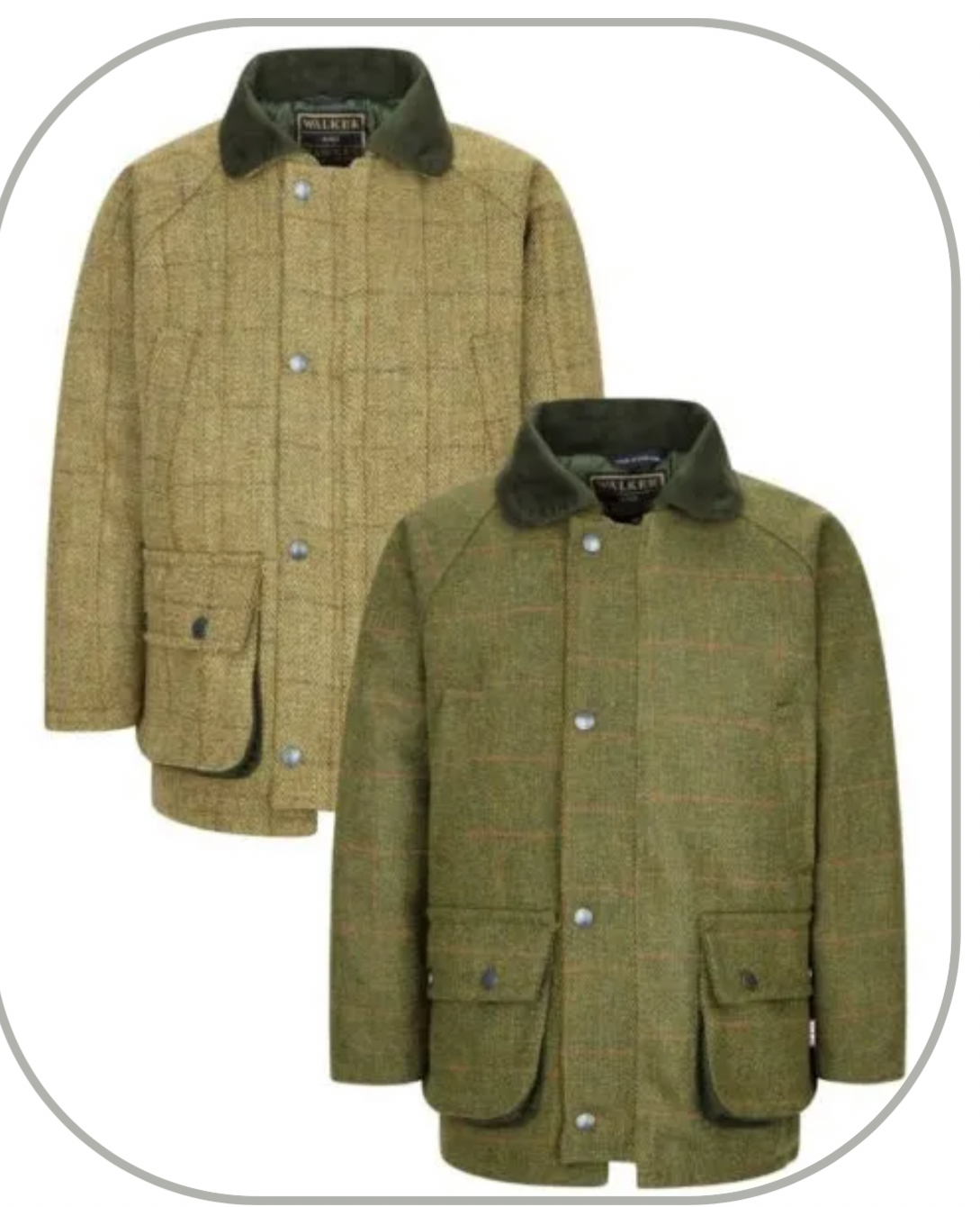 “Noah” Derby Tweed Shooting Jacket