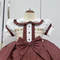 Maroon “Pretty Woman” Inspired Frock.