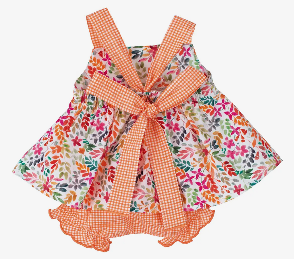 “Nectarine” Spanish two piece set.