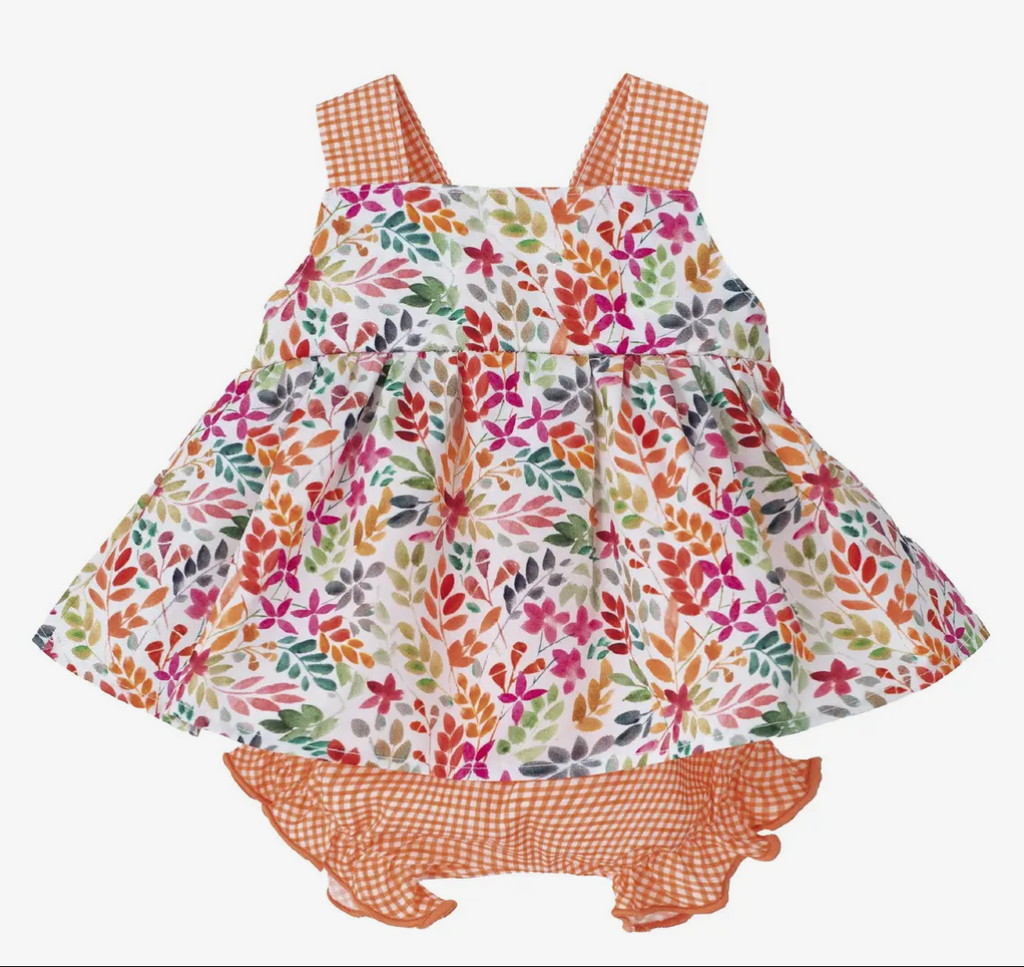 “Nectarine” Spanish two piece set.