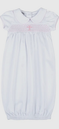 Girls Smocked Holy Nightgown.