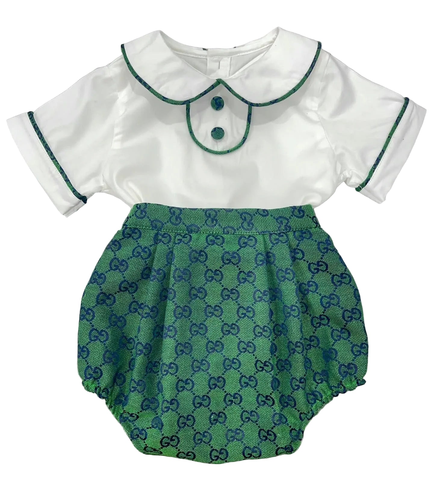 Bottle Green “GG” inspired boys classic suit. (September/October delivery)