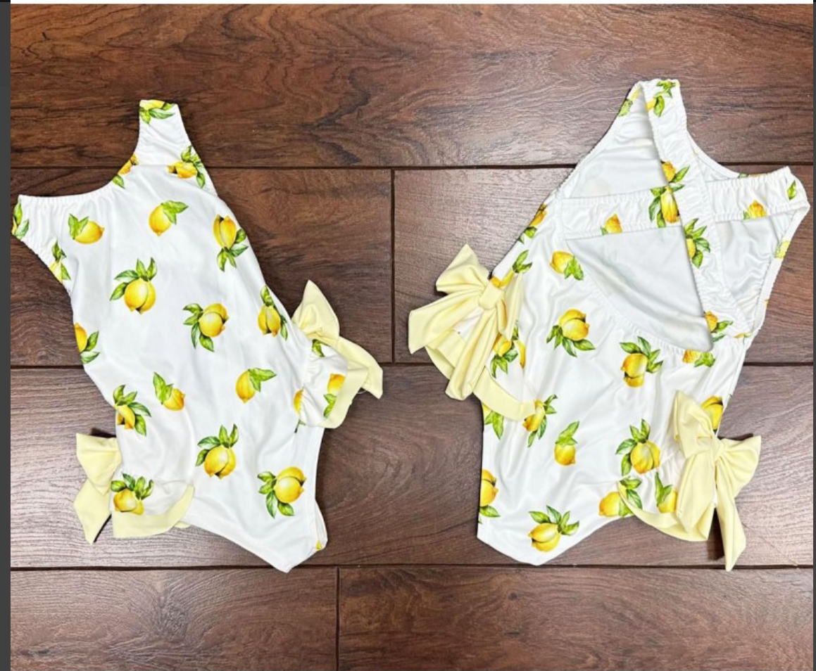Capri Lemon Swimsuit