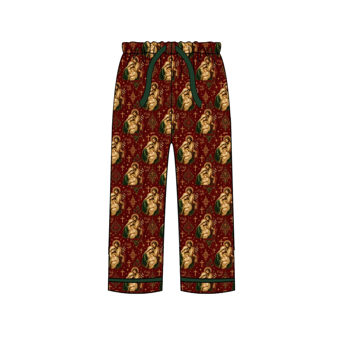 “O holy night” Mother Mary Jesus and Joseph Men’s trousers (November delivery)